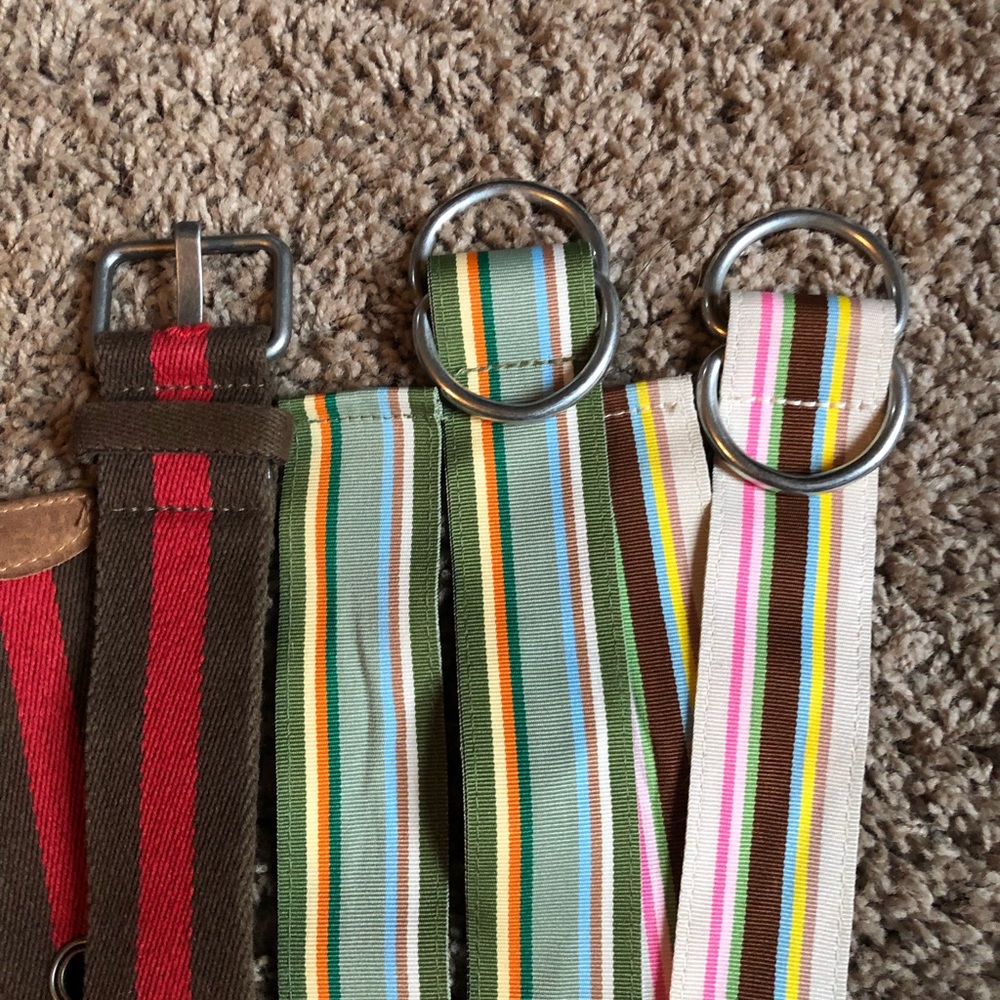 Assorted belts